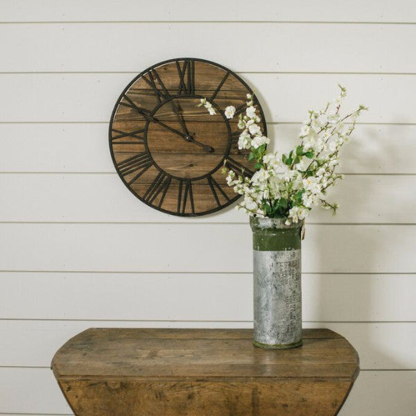 Rustic Wall Clock - Magnolia | Chip & Joanna Gaines