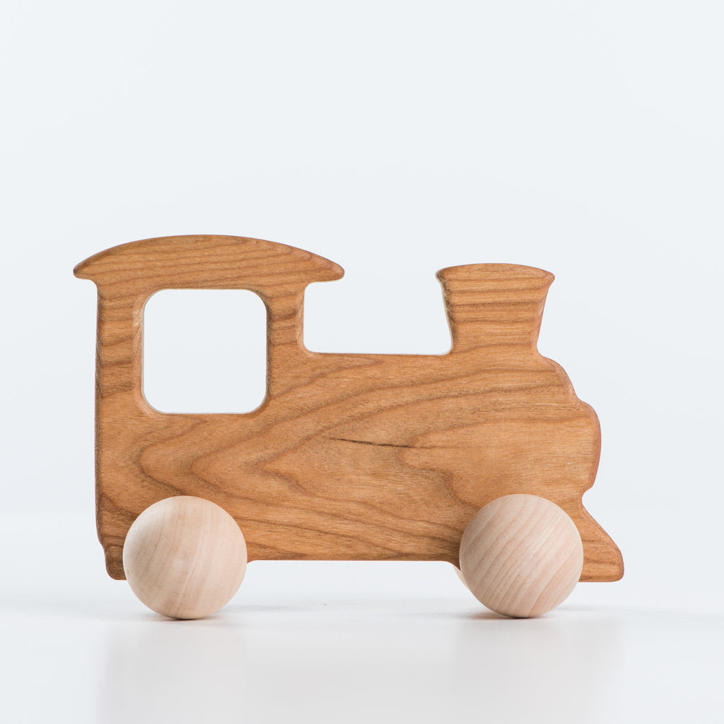 wooden toy train