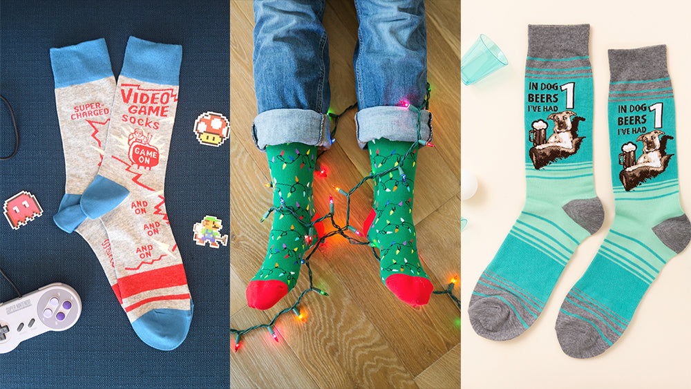 Best sock gifts for men this holiday season!