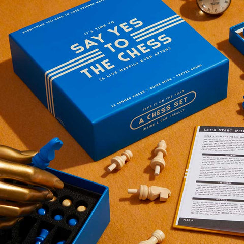 Say Yes to the Chess game set