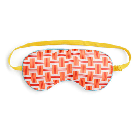 Fun plaid eye mask