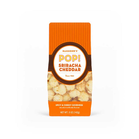 Hammond's Sriracha popcorn