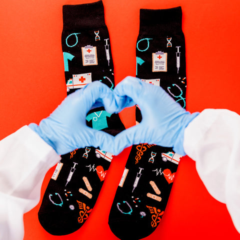 cool socks for Healthcare Heroes