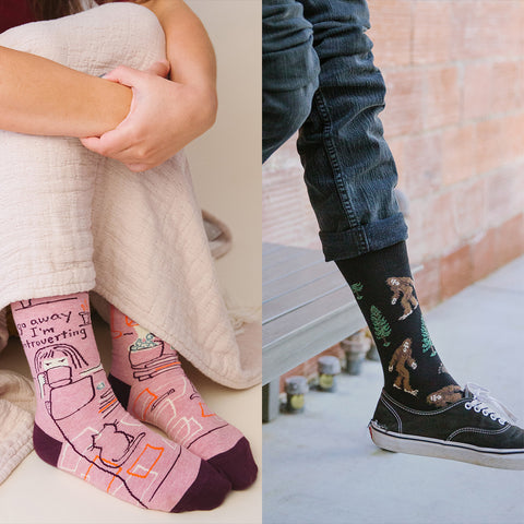 Awesome socks for introverts!