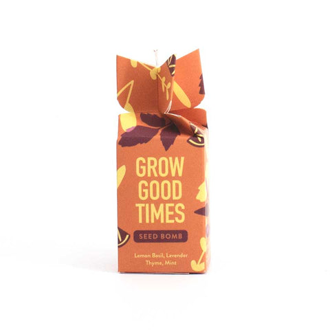 Grow Good Times seed bomb