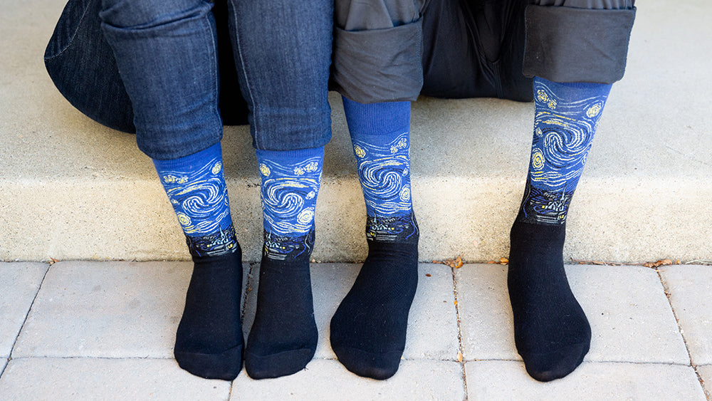 Starry Night socks for men and women