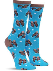 Fun otter socks for women
