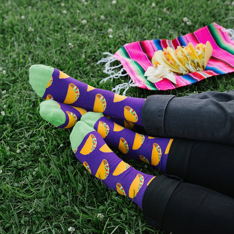 women's and men's Taco socks