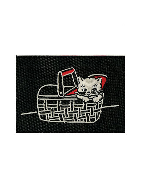 Cute detail from Kitten In A Basket women's socks