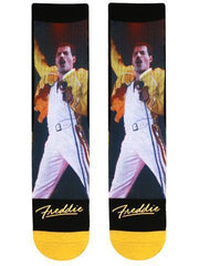 Cool women's socks with Freddie Mercury of Queen