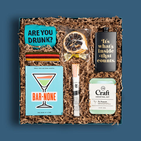 Elegant and unique Cocktail Lover's gift box