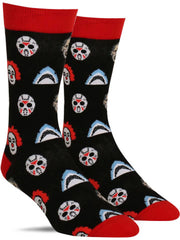 Cool horror movie socks for men