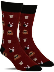 The Big Lebowski movie socks