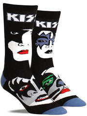 Kiss music socks for men