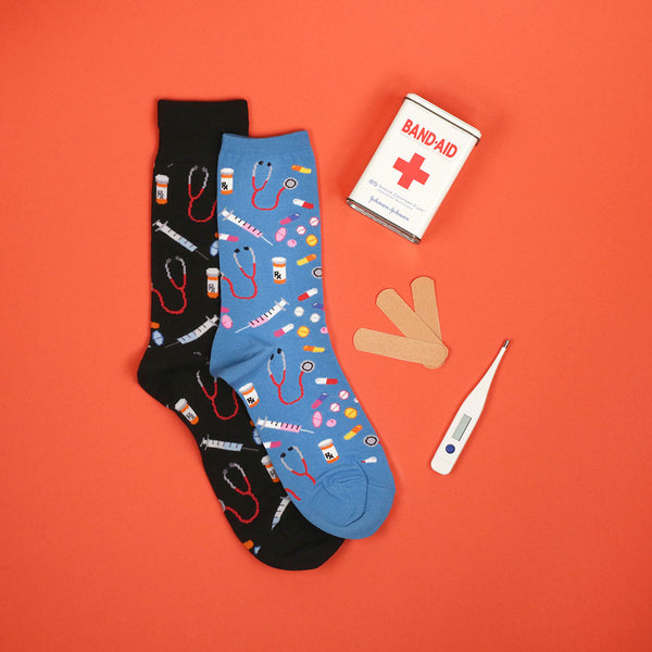 Cool medical novelty socks