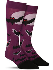 Cool bat socks for Halloween