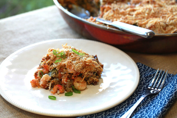 Seafood & Wild Rice Casserole - Red Stick Spice Company