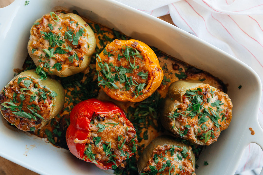 Keto Stuffed Bell Peppers - Red Stick Spice Company