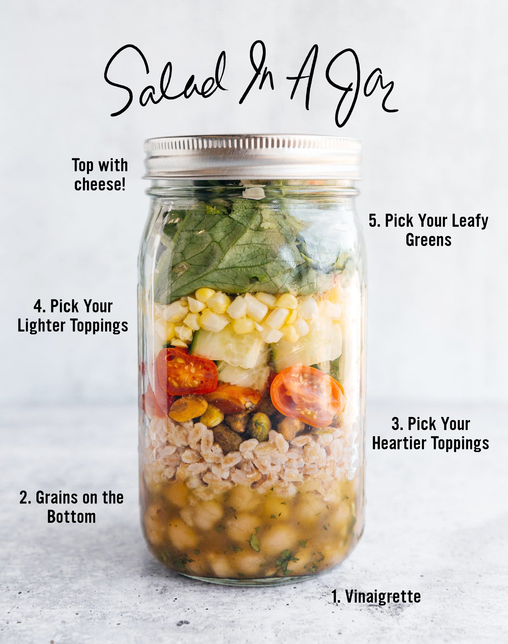 Build Your Own Salad Jars - Steven and Chris