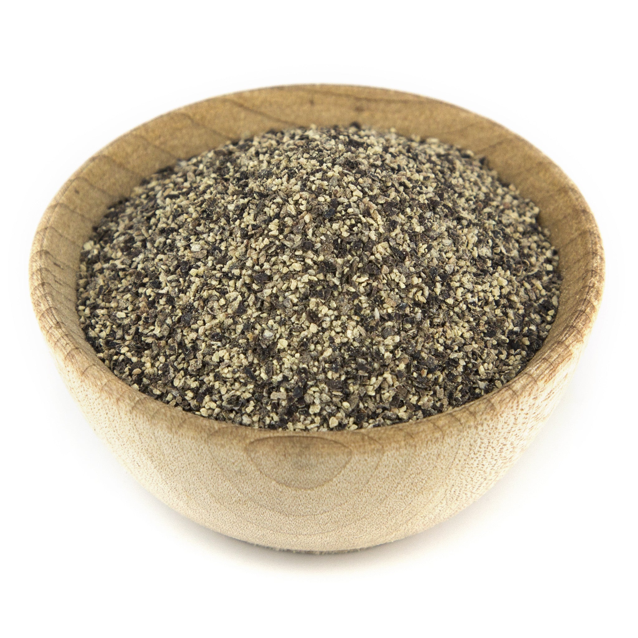 ground black pepper shaker