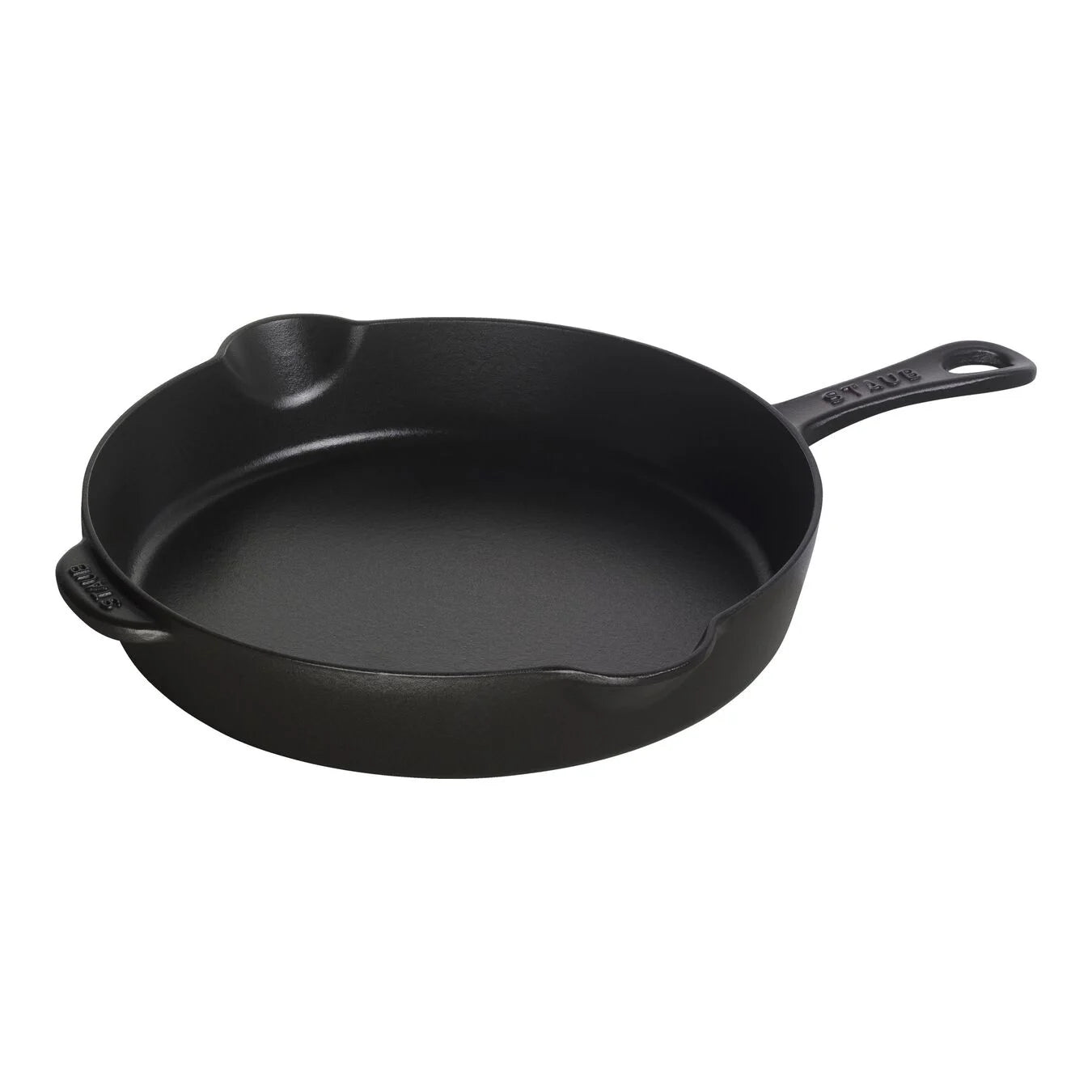 Staub Cast Iron 11-inch Traditional Skillet - Matte Black