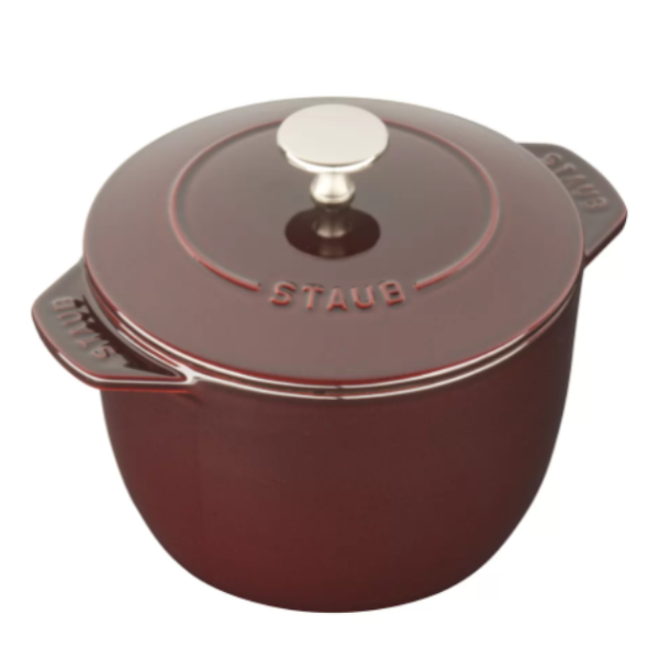 Staub 4-quart Cocotte with Glass Lid – RJP Unlimited