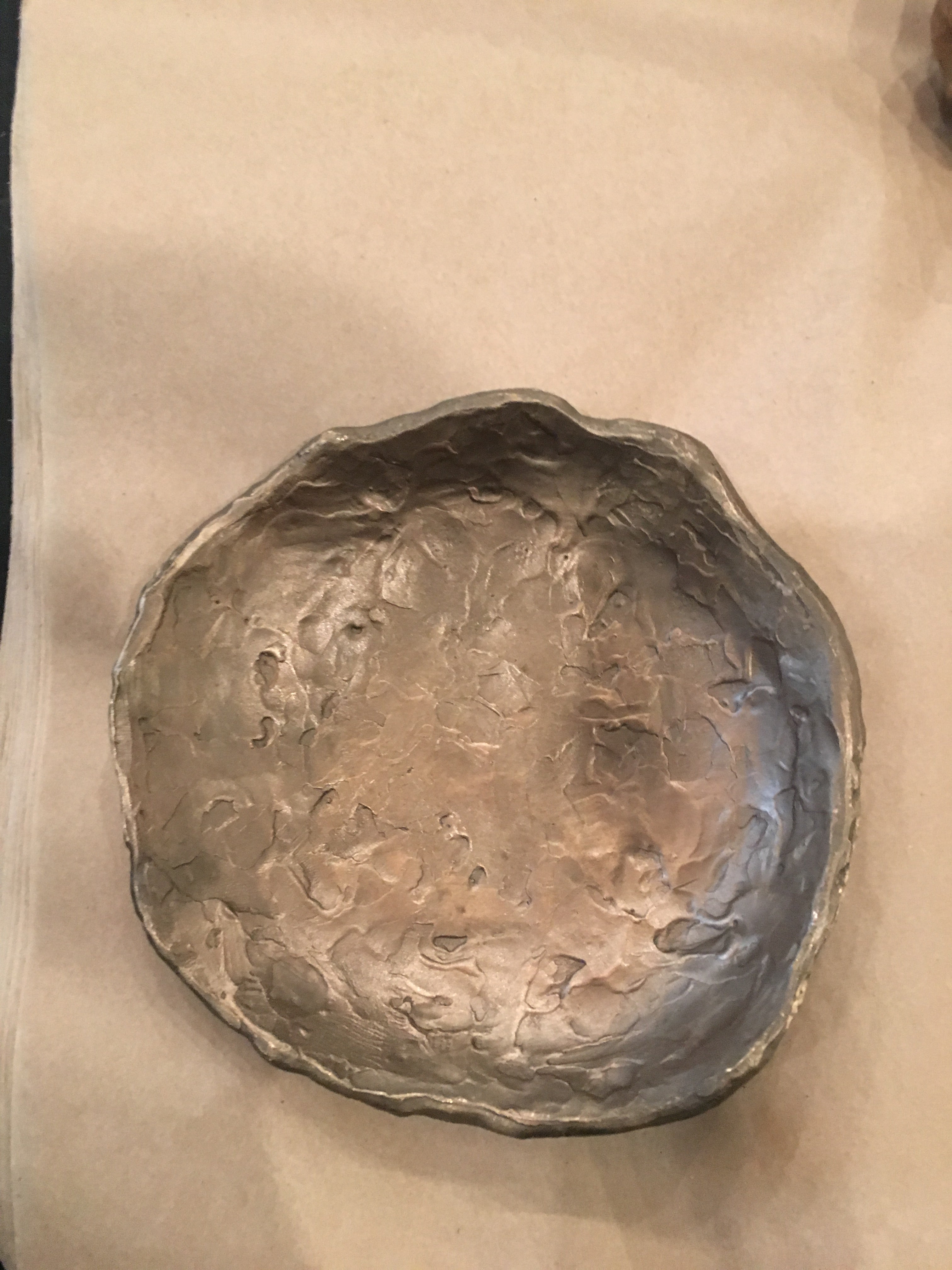 ON HOLD ** Small Bronze Bowl