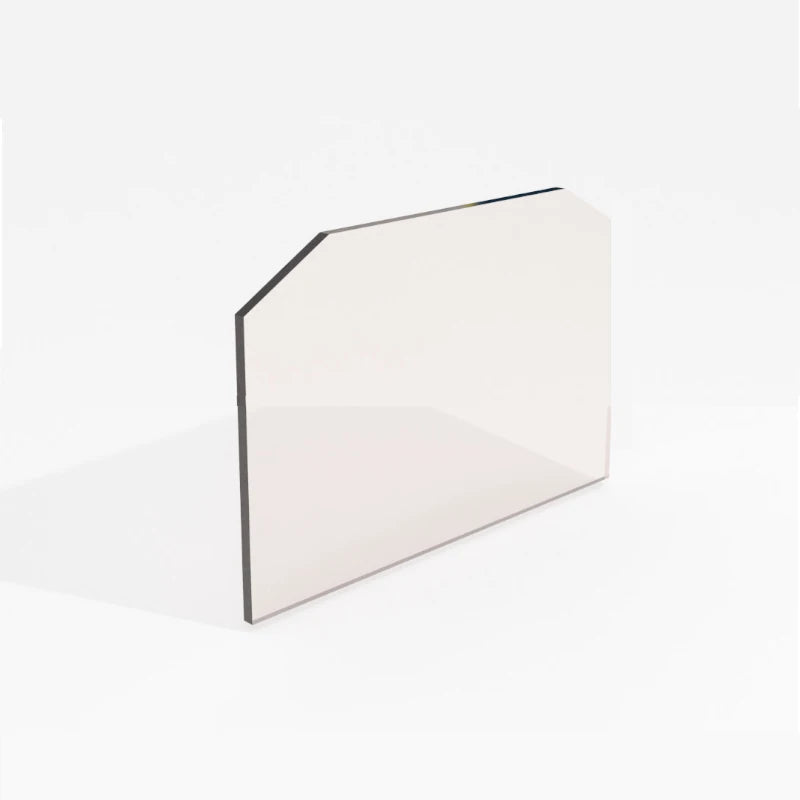 Mazona Rocky JA013 Stove Glass - 248mm x 187mm (Top Corners Cut)