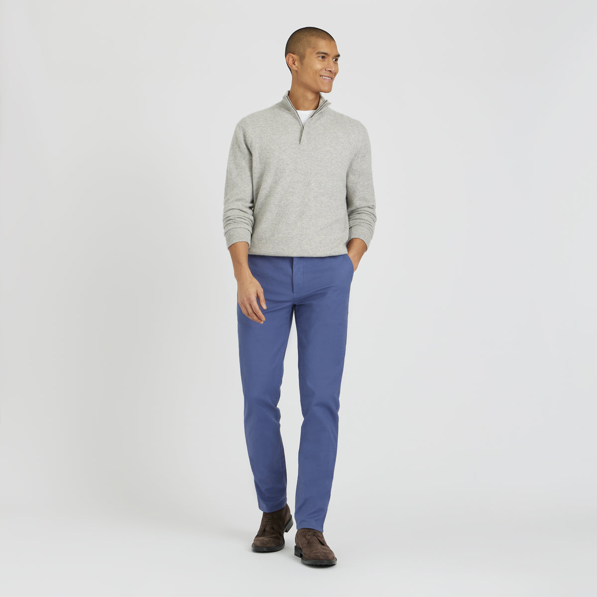 Prussian Blue - Everyday Men's Custom Fit Chino Pants - SPOKE - SPOKE