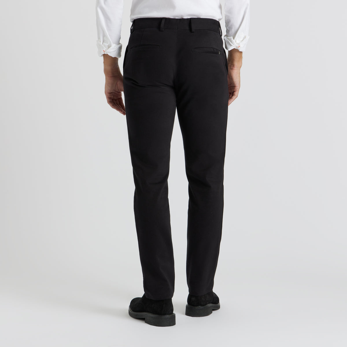 SPOKE Cashmere Sharps - Black Custom Fit Chinos - SPOKE