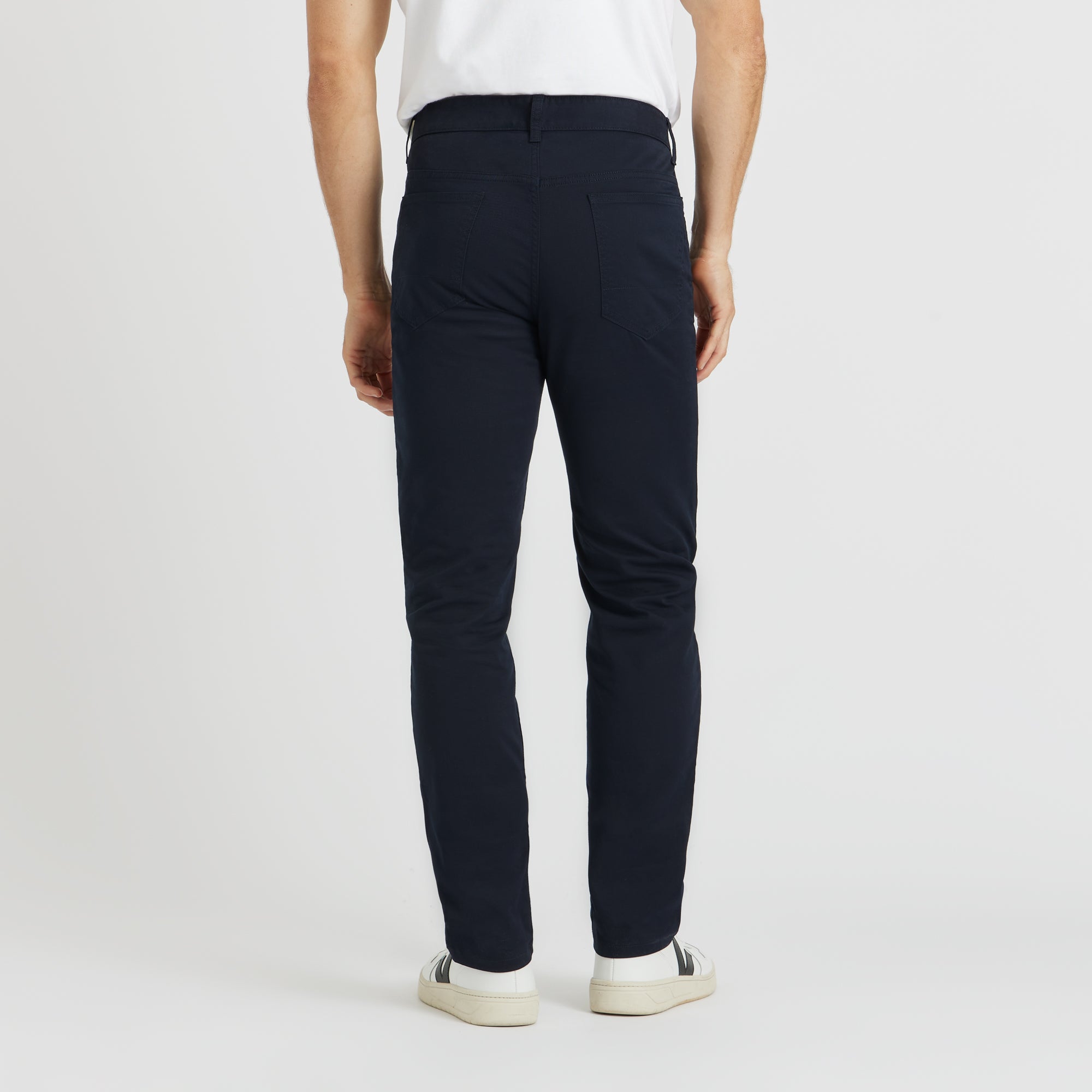 Dark Navy Fives - Bespoke Men's Chinos Cut Like Jeans - SPOKE - SPOKE