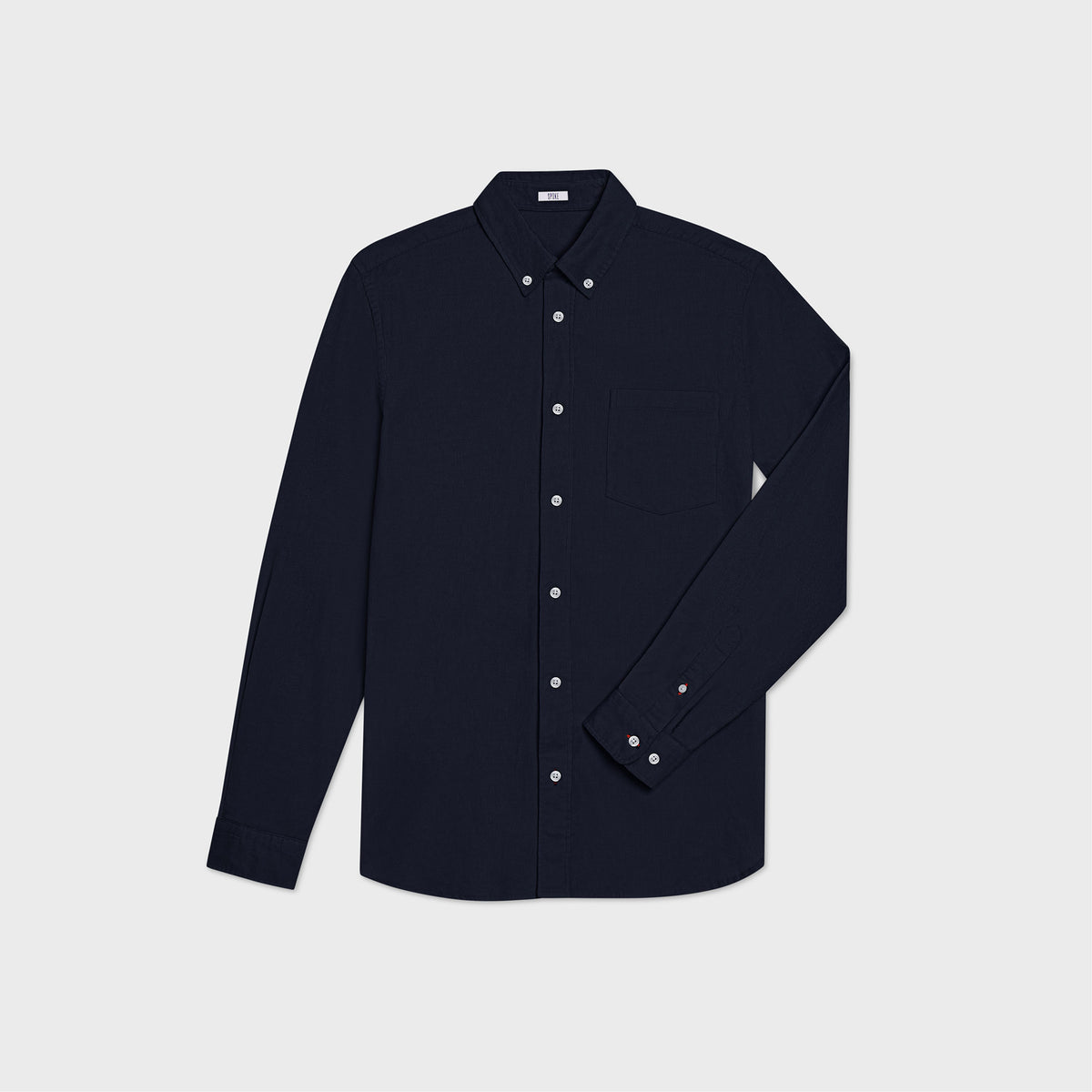 SPOKE Cord Shirt - Dark Navy Custom Fit Shirt - SPOKE