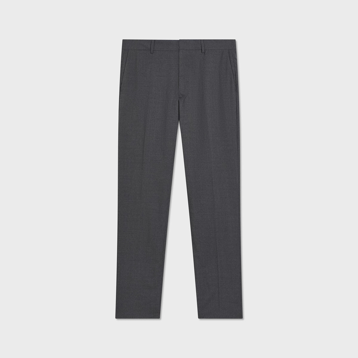 Charcoal Grey Smarts - Custom-Fit Men's Italian Wool Trousers - SPOKE ...