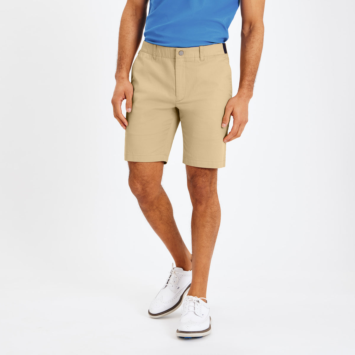 Khaki Golf Shorts - Men's Tailored Shorts - SPOKE - SPOKE