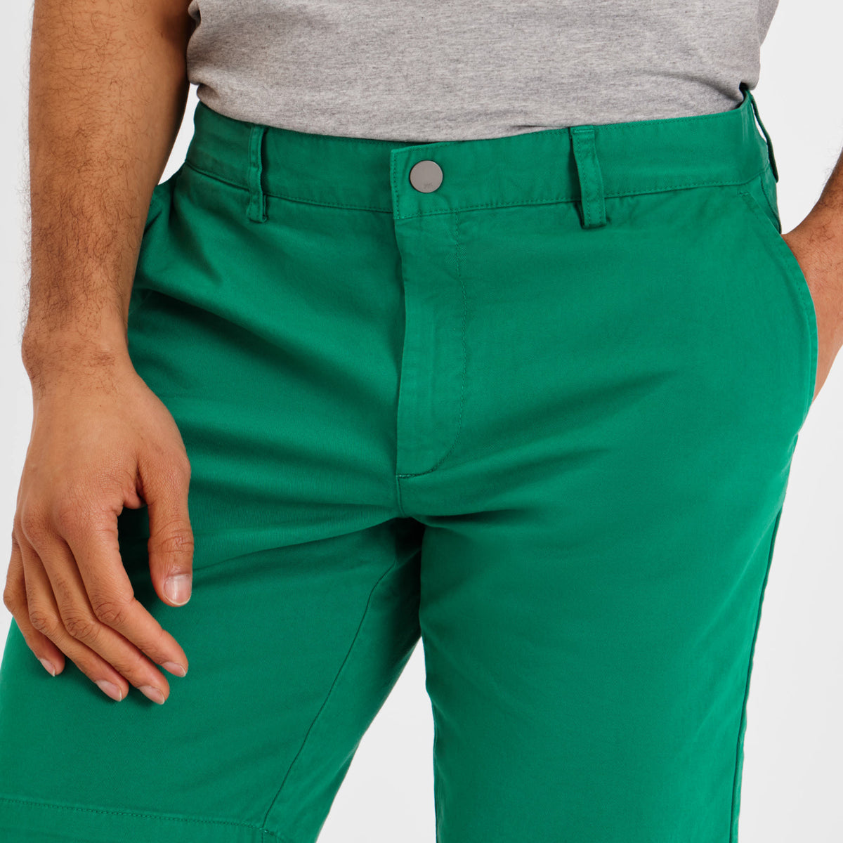Parakeet Green Shorts - Men's Tailored Shorts - SPOKE - SPOKE