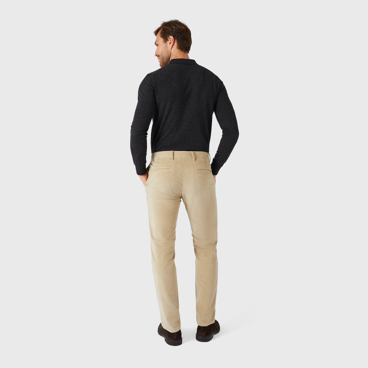 SPOKE Cord Sharps - Bone Cord Custom Fit Chinos - SPOKE