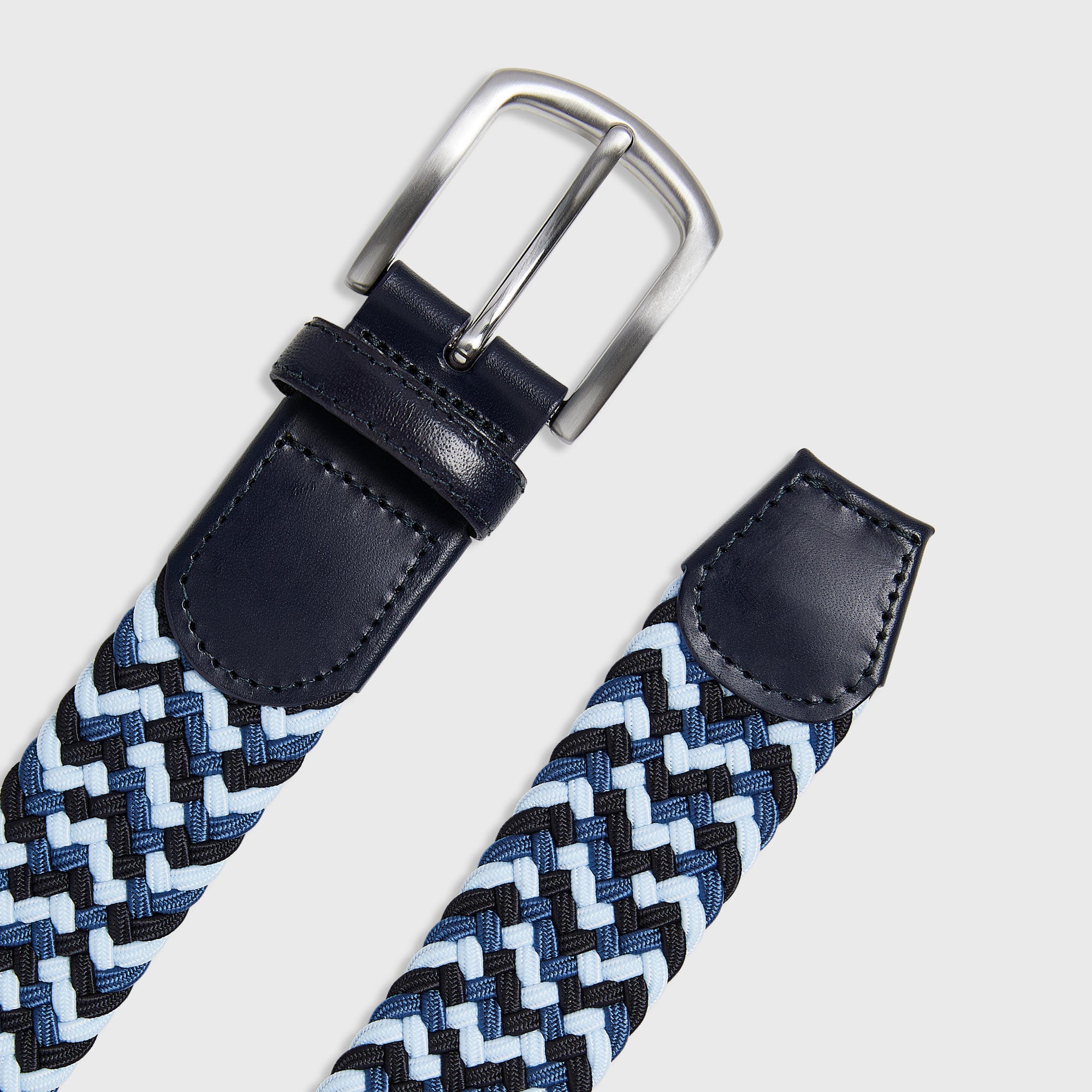 Santiago Blue Woven Belt - Andador