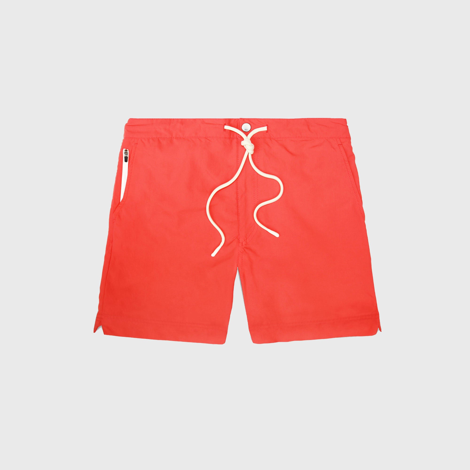 Bright Coral Orange Swims - Custom-Fit Men's Swim Shorts - SPOKE - SPOKE