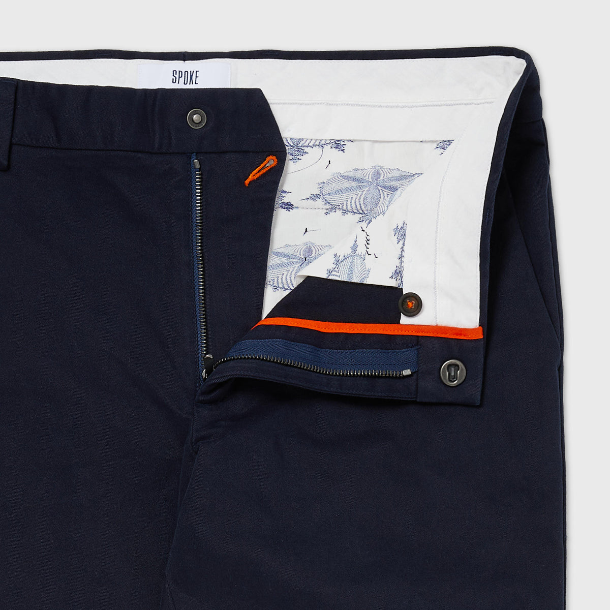 SPOKE Winter Sharps - Dark Navy Winter Sharps Custom Fit Chinos - SPOKE