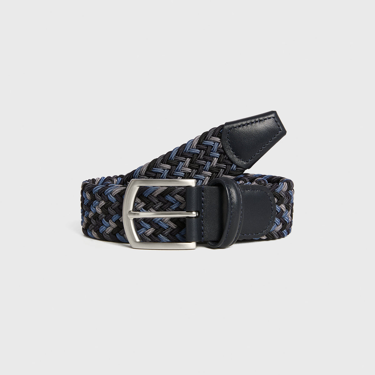 Blue Multi Belt - Hand-Crafted Men's Belt - SPOKE - SPOKE
