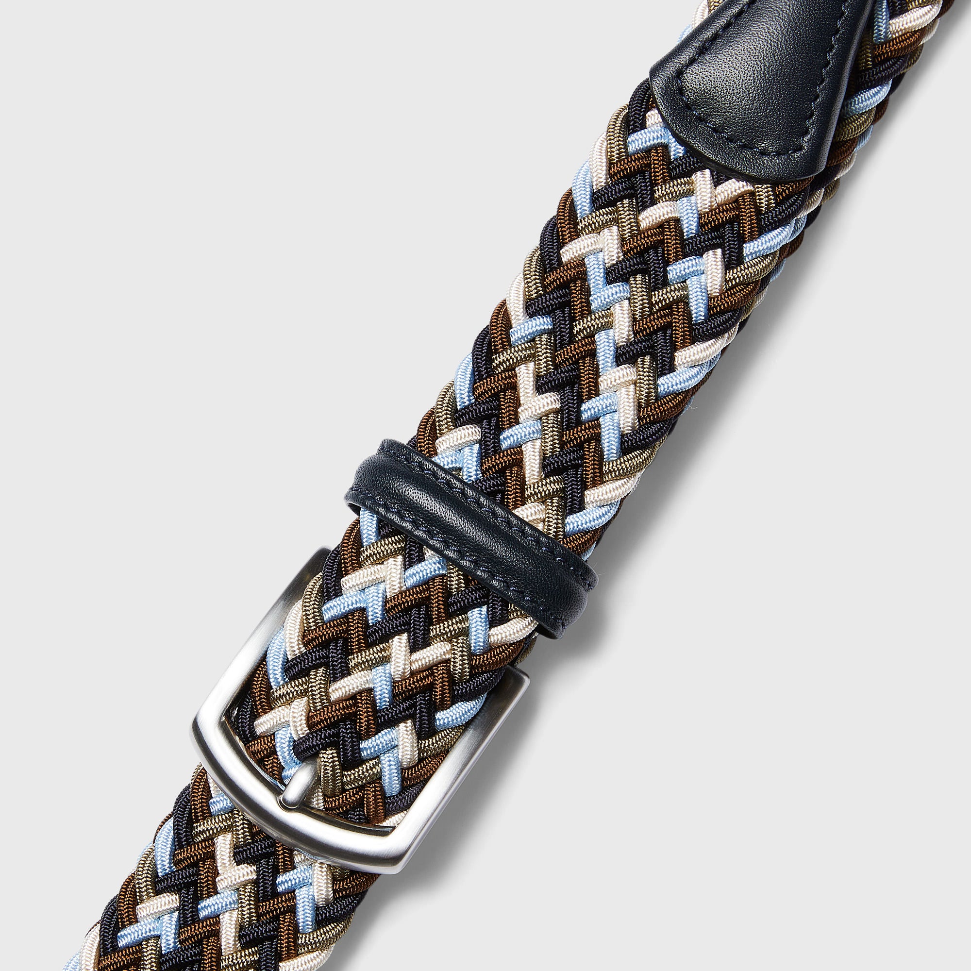 ANDERSON'S BELT | Navy Blue Woven