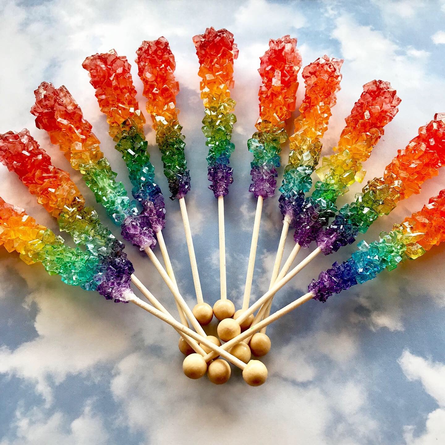 Download One Love, Rainbow Pride Rock Candy, 4pc set - I Want Candy!