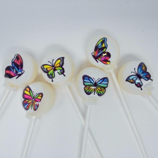 Butterfly Chocolate Lollipops/pretty Butterfly Gift/painted  Butterfly/edible Butterflies/girl  Birthday/insect/women/female/woman/daughter 