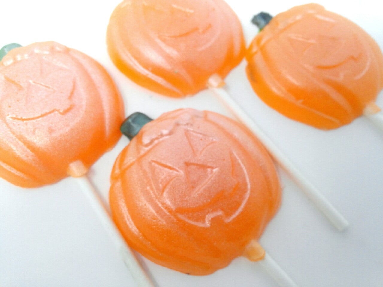 Jack O Lantern Frosted Lollipop