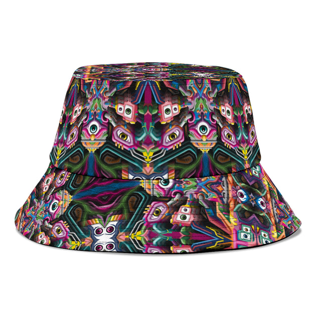 LSD Acid Psychedelic Hippie Tripping Embroidered Snapback Hat 