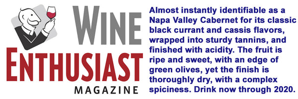 Napa Valley Cattle Company Wine Enthusiast Rating