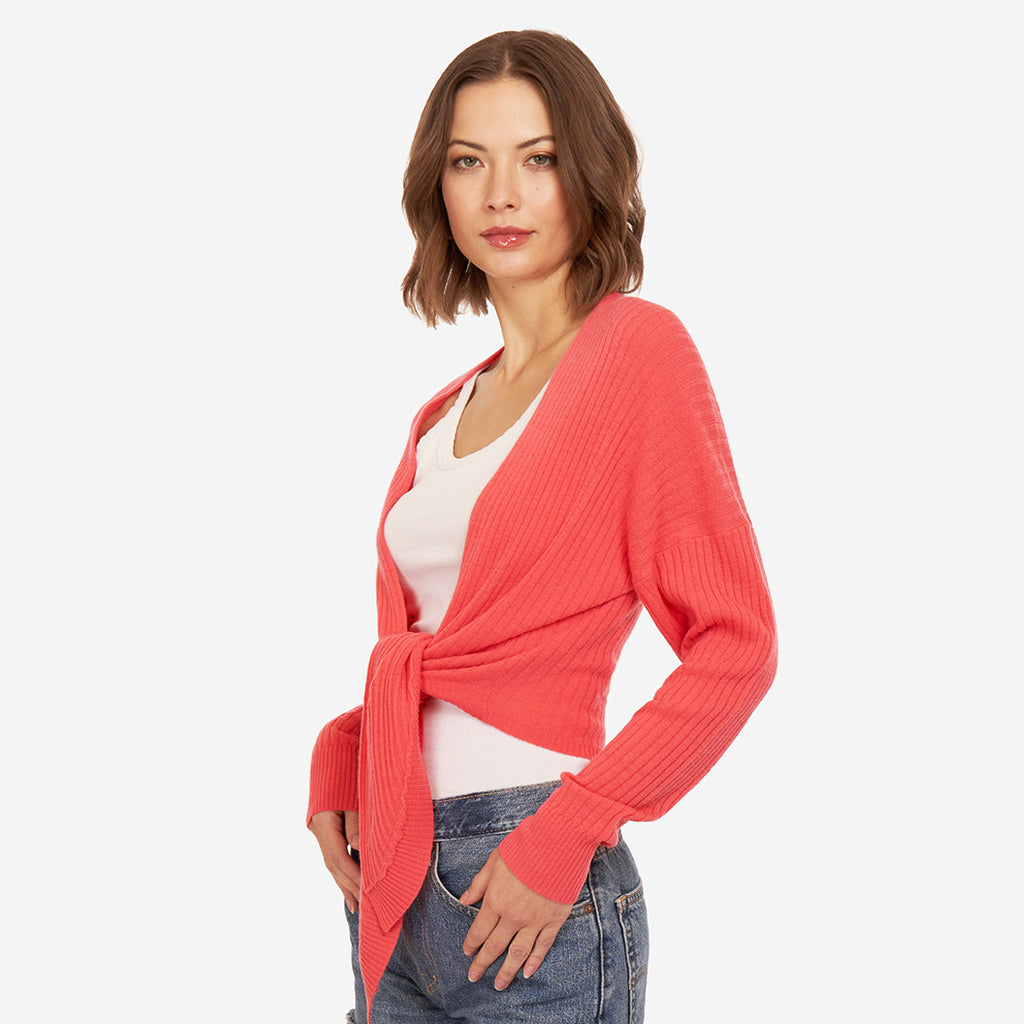 Orchidea cardigan donna: lana e cashmere