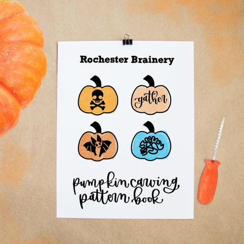 Pumpkin Carving Pattern Book