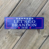 LET'S GO BRANDON BUMPER STICKERS - VARIETY TO CHOOSE FROM