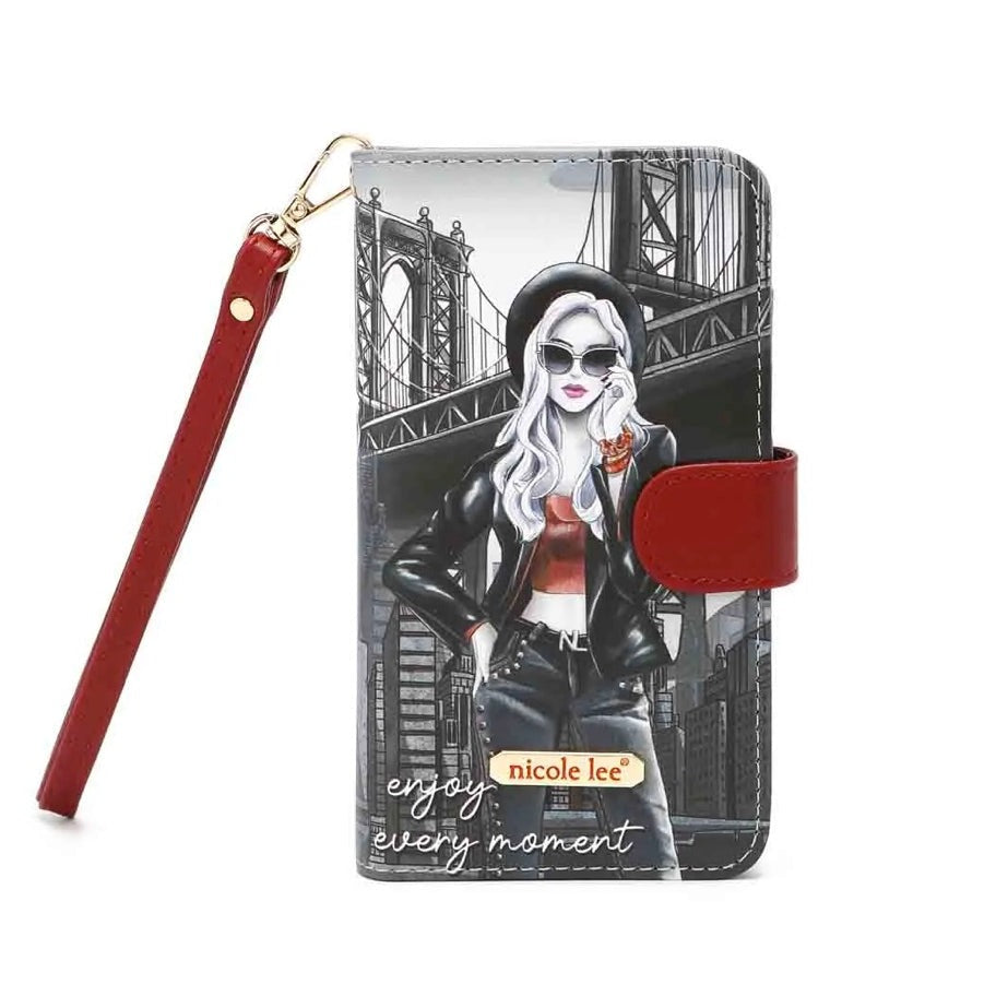NICOLE LEE® SIGNATURE PHONE CASE AND WALLET - LIFE IN NEW YORK – Mountain  Attitude Designs™